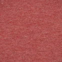 Baumwolljersey Melange Jersey einfarbig rot meliert 1,45m Breite