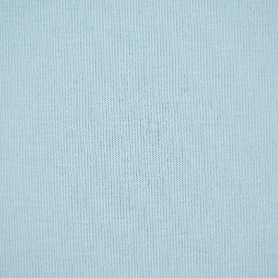 Baumwolljersey Organic Bio Jersey einfarbig hellblau 1,5m Breite