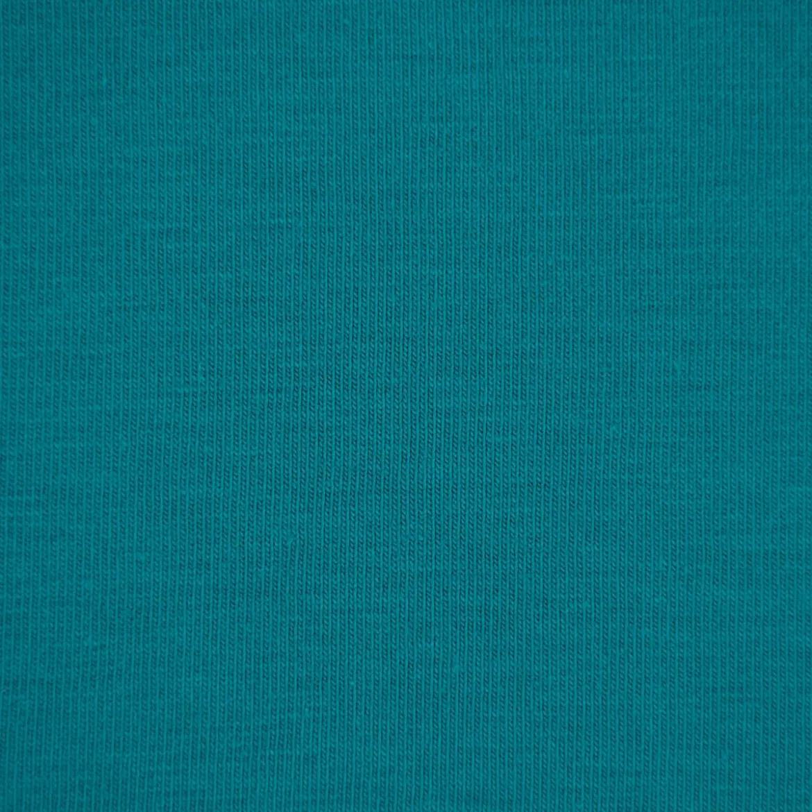 Baumwolljersey Organic Bio Jersey einfarbig petrol 1,5m Breite