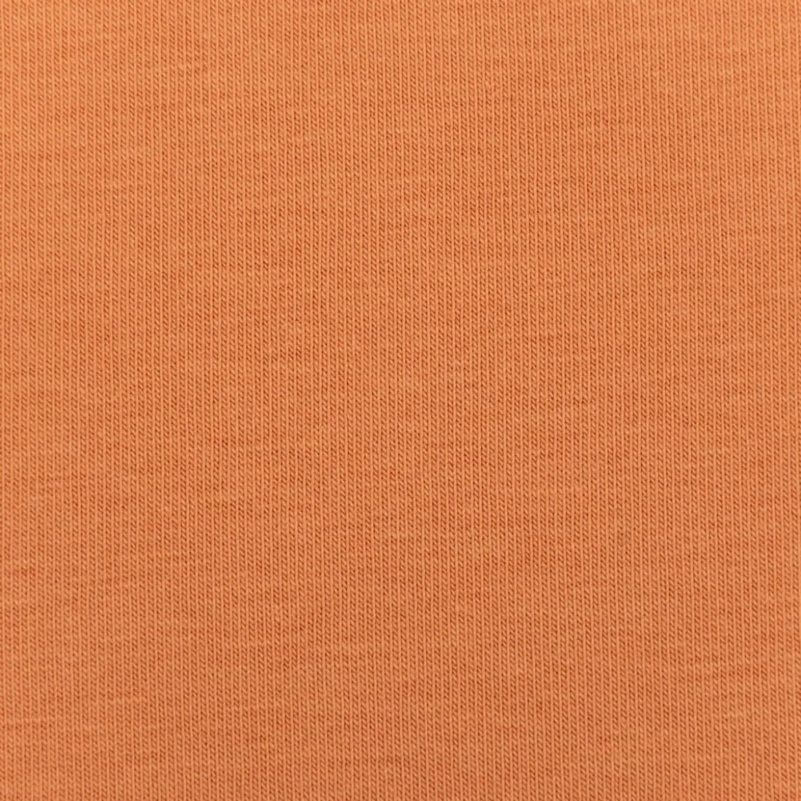 Baumwolljersey Organic Bio Jersey einfarbig lachs orange 1,5m Breite