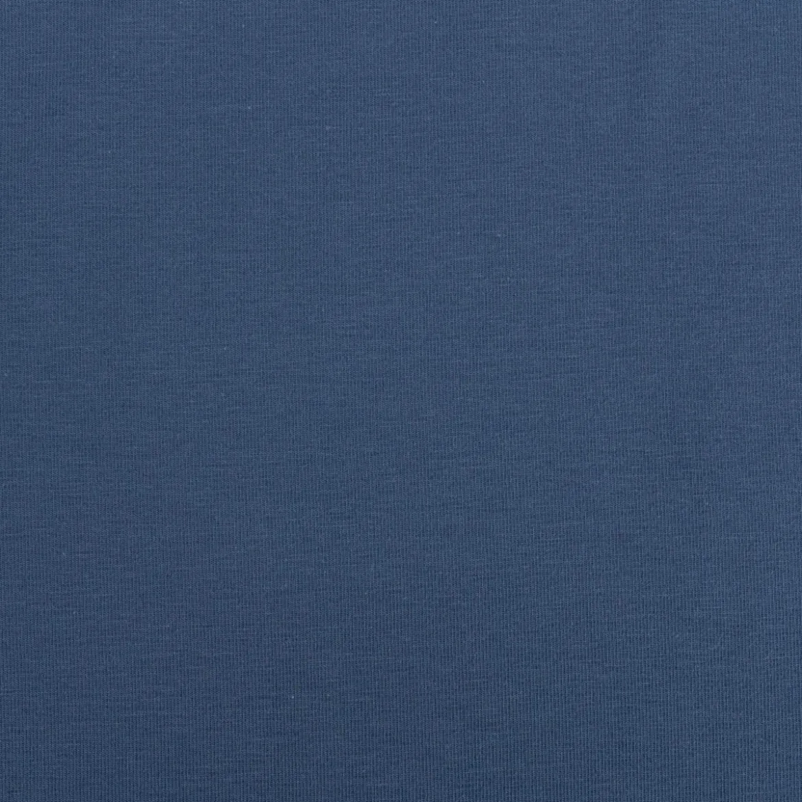 Baumwolljersey Organic Bio Jersey einfarbig indigo blau 1,5m Breite
