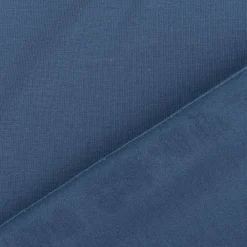 Baumwolljersey Organic Bio Jersey einfarbig indigo blau 1,5m Breite