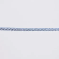 Baumwollkordel Kordel babyblau Breite: 6mm