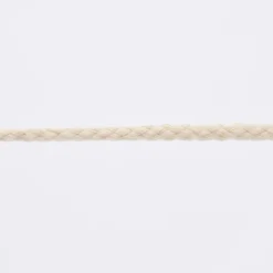 Baumwollkordel Kordel creme Breite: 6mm