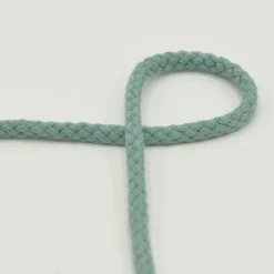 Baumwollkordel Kordel dark mint Breite: 6mm