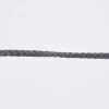 Baumwollkordel Kordel dunkelgrau Breite: 6mm