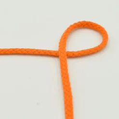Baumwollkordel Kordel orange Breite: 6mm