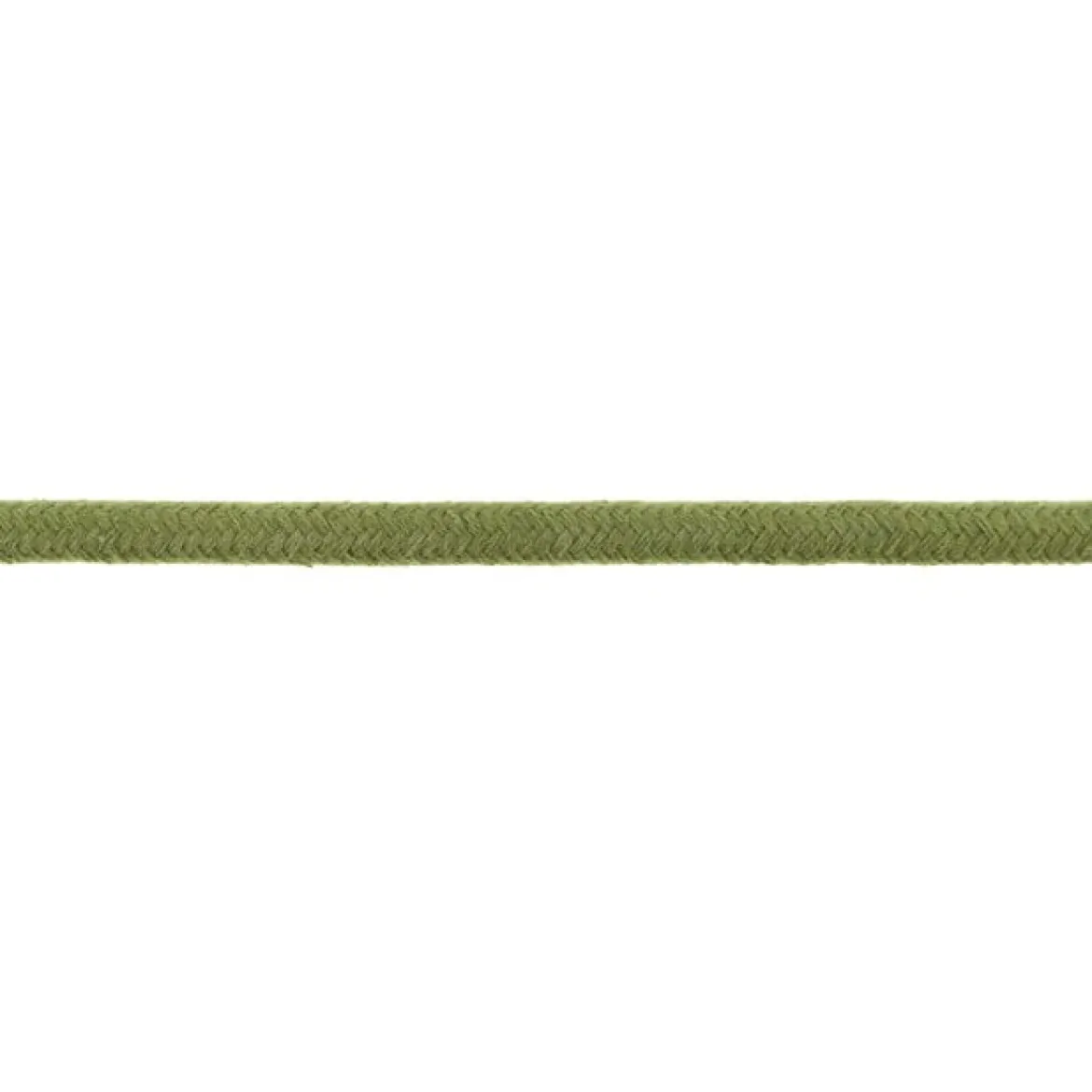 Baumwoll Kordel Zierband army grün Breite: 10mm