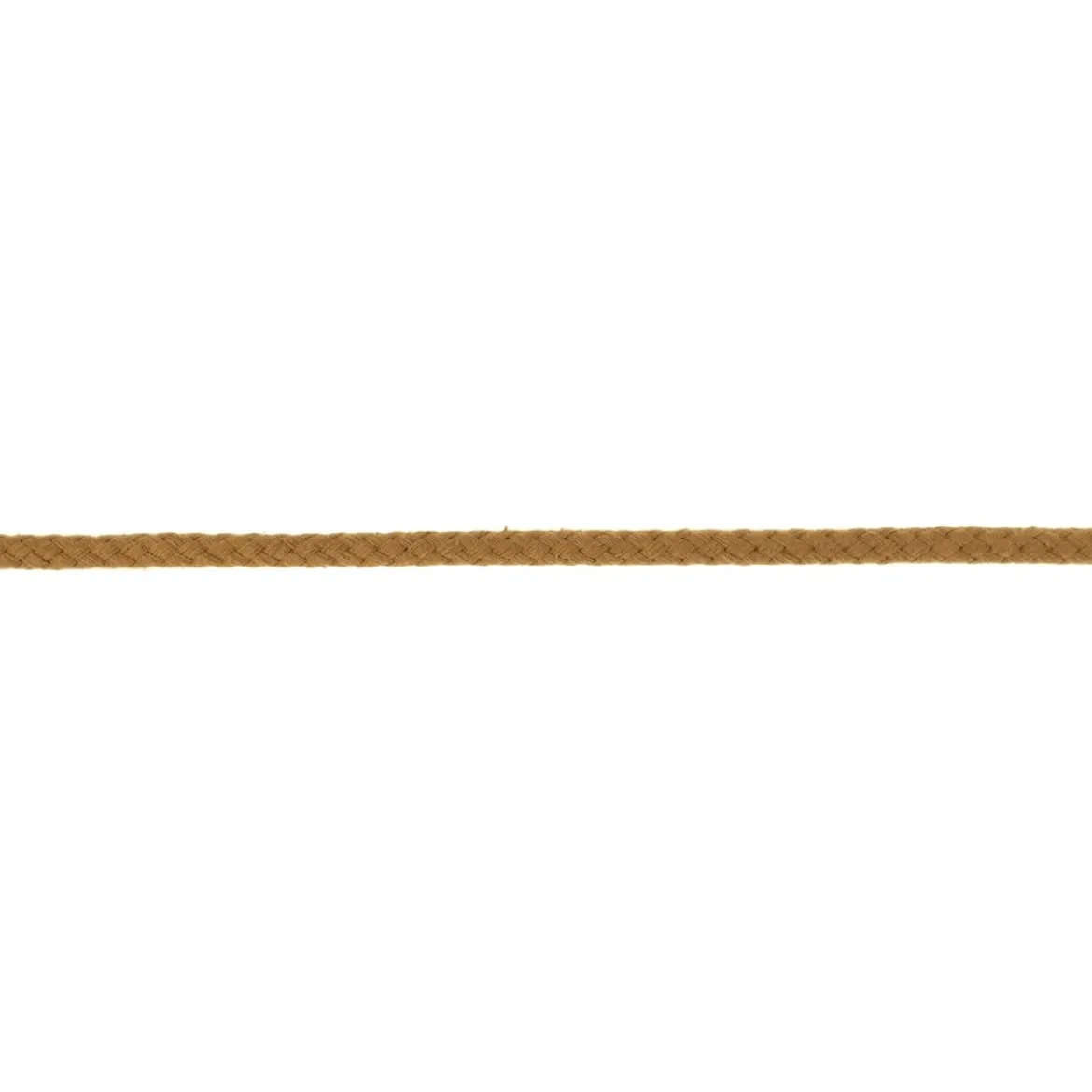 Baumwoll Kordel Zierband braun Breite: 8mm