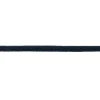Baumwoll Kordel Zierband dunkelblau Breite: 10mm