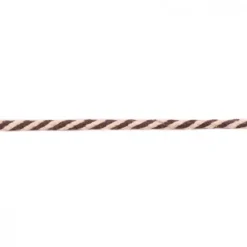Baumwoll-Kordel Zierband natur braun Breite: 7mm