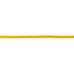 Baumwoll Kordel Zierband ocker Breite: 8mm