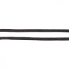 Baumwoll Kordel Zierband schwarz Breite: 8mm