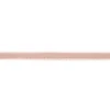Baumwoll Schrägband Häkelborte uni hellbraun Meterware Breite: 1,5cm