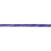 Baumwoll Schrägband Häkelborte Punkte lila weiß Meterware Breite: 1,5cm