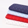 Baumwollstoff Anker klein weiß blau rot 1,5m Breite