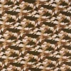 Baumwollstoff ARMY Camouflage Tarnmotiv beige braun 1,50m Breite
