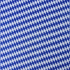 Baumwollstoff Bayernraute Bayrisch Raute blau weiß 1,4m Breite