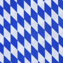Baumwollstoff Bayernraute Bayrisch Raute blau weiß 1,4m Breite