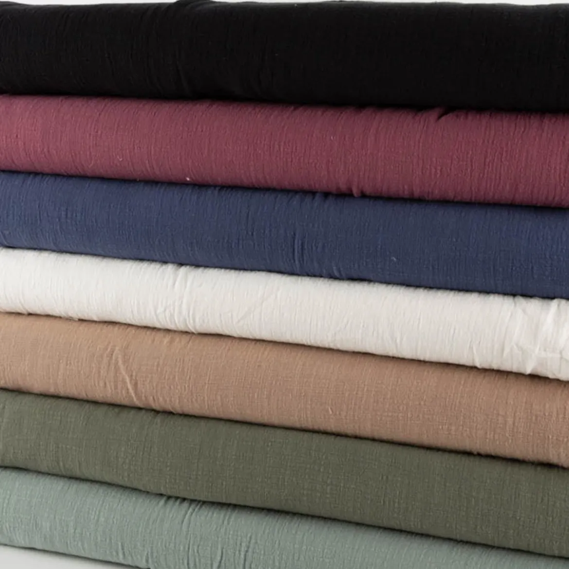 Baumwollstoff Cotton Slub washed sand 1,30m Breite