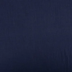 Baumwollstoff Cotton Slub washed navy-blau 1,30m Breite