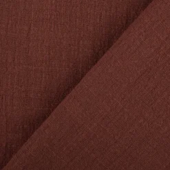 Baumwollstoff Cotton Slub washed rot 1,30m Breite