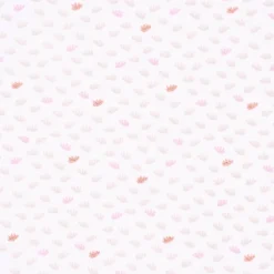 Baumwollstoff DEAR Feder Pusteblume Samen weiß beige rosa rosegold Glitzer 1,5m Breite