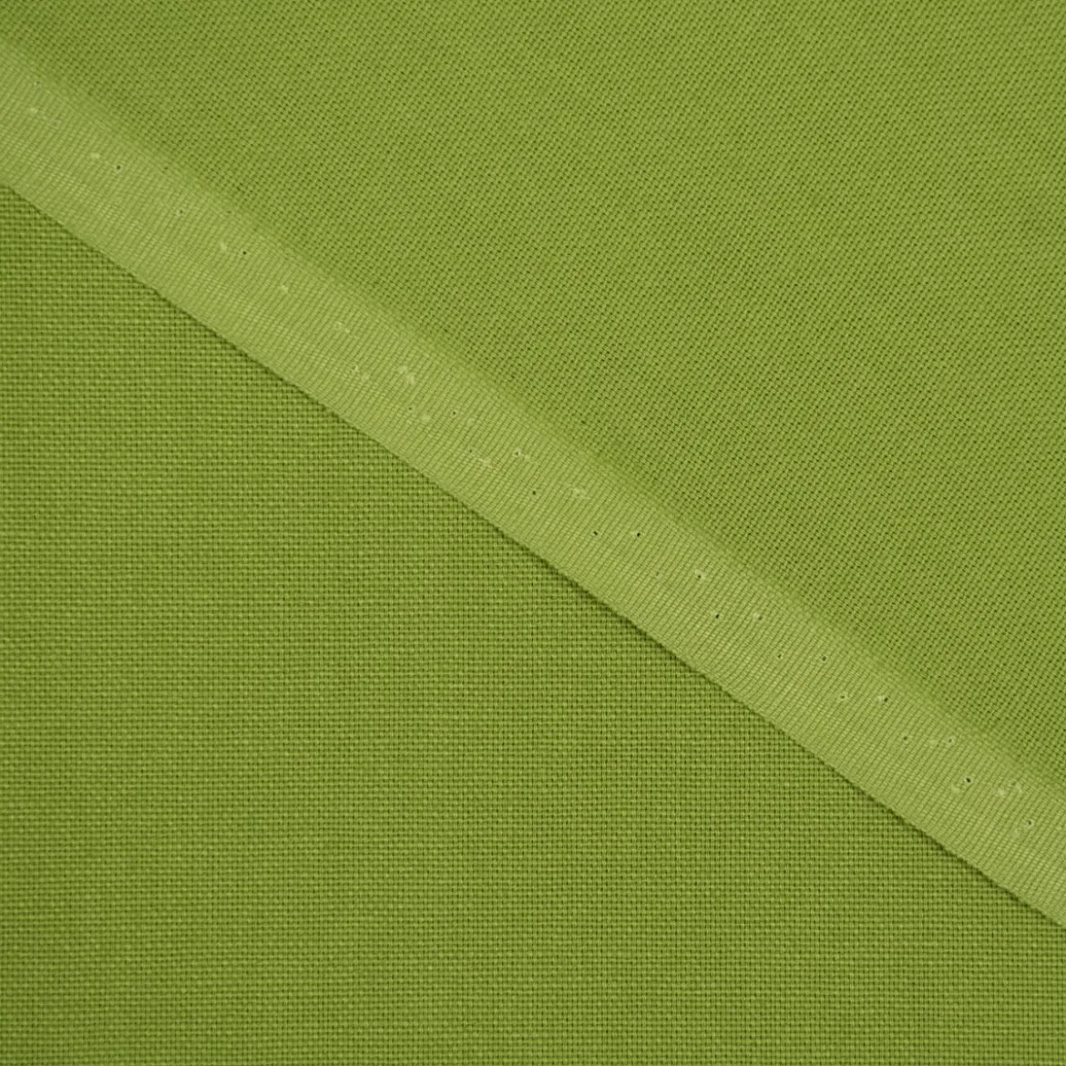 Baumwollstoff Dekostoff Canvas einfarbig limette 1,4m Breite