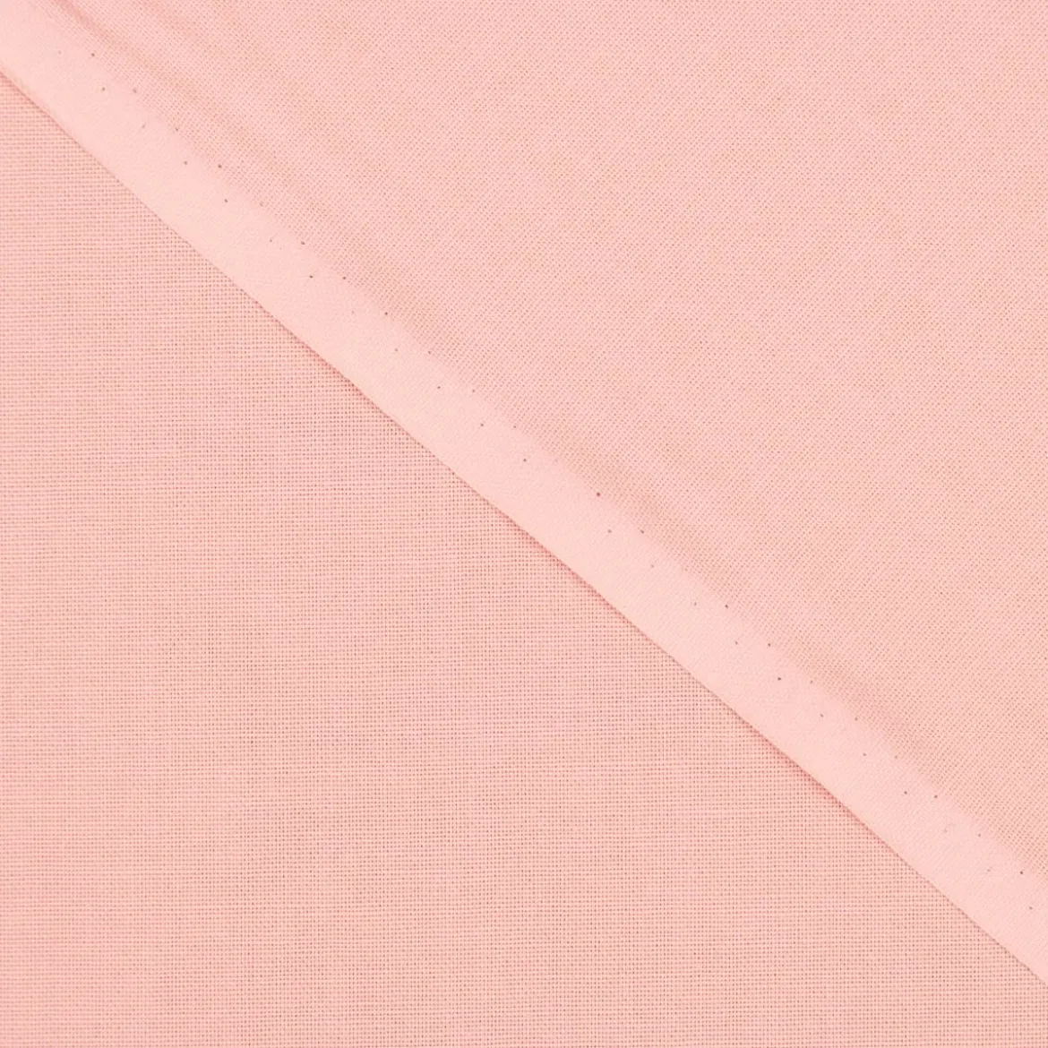 Baumwollstoff Dekostoff Canvas einfarbig rosa 1,4m Breite