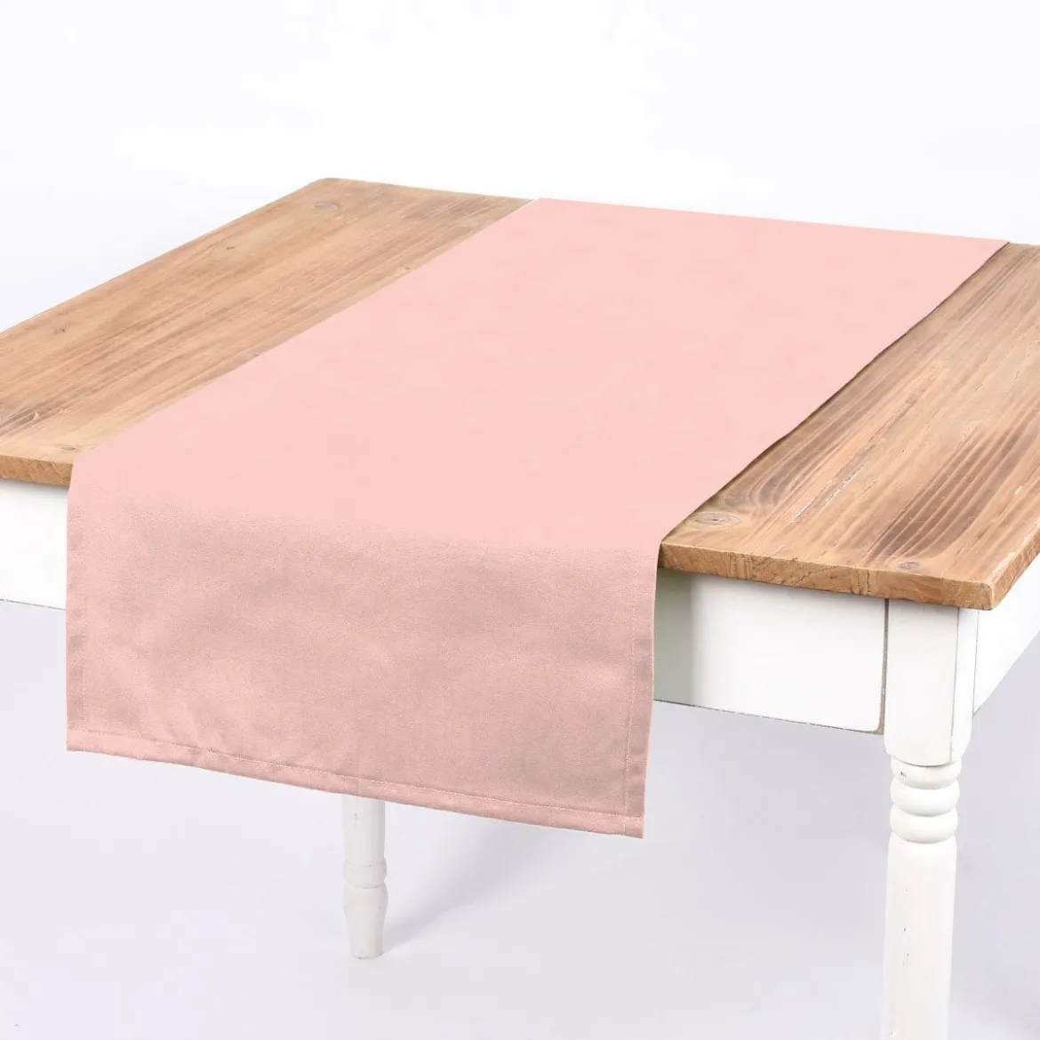 Baumwollstoff Dekostoff Canvas einfarbig rosa 1,4m Breite