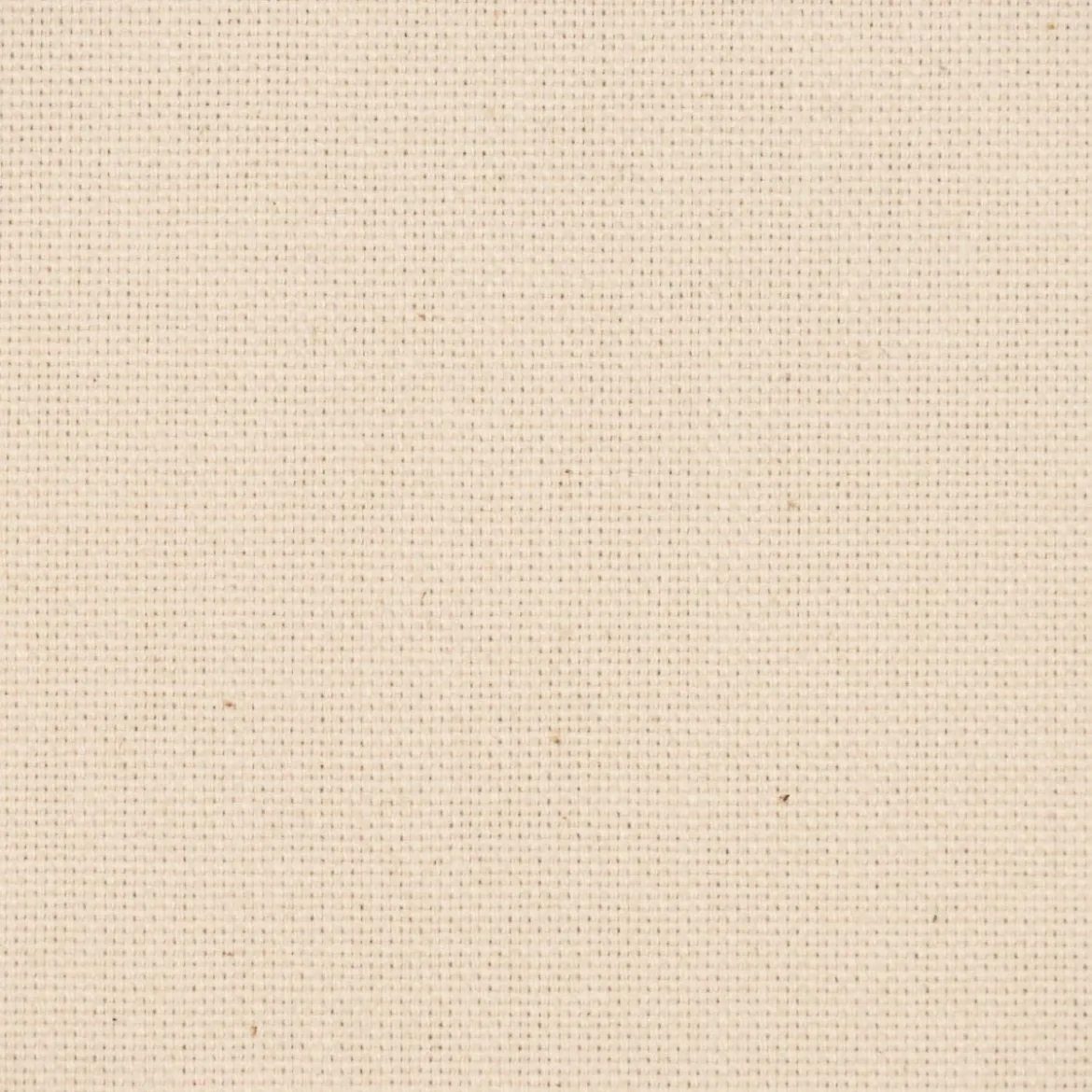 Baumwollstoff Dekostoff Canvas einfarbig natur 1,4m Breite