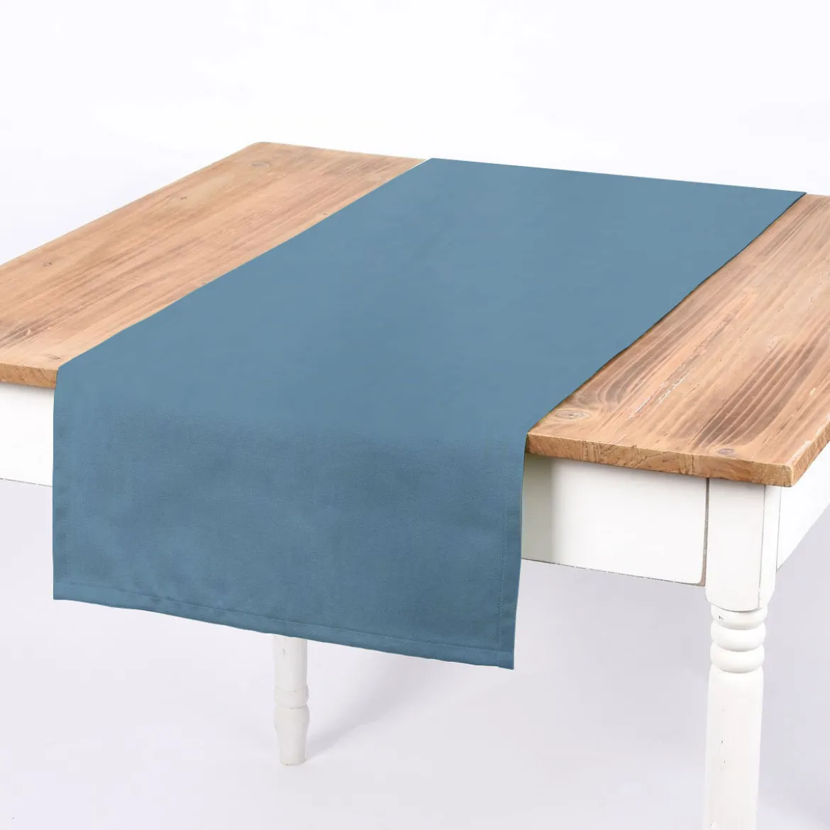 Baumwollstoff Dekostoff Canvas einfarbig himmelblau 1,4m Breite