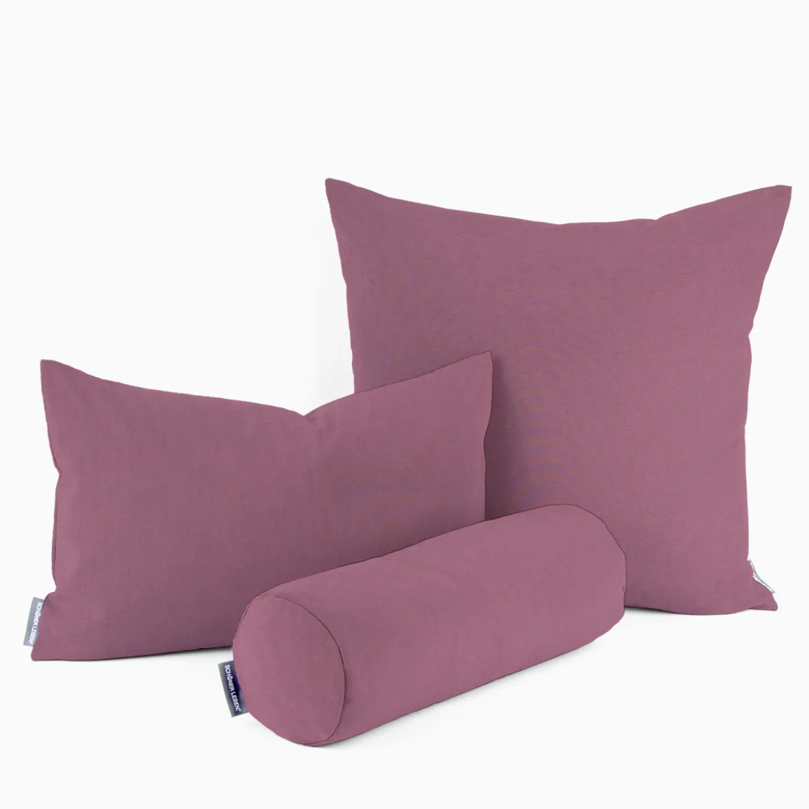 Baumwollstoff Dekostoff Canvas einfarbig mauve 1,4m Breite