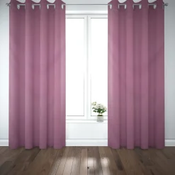 Baumwollstoff Dekostoff Canvas einfarbig mauve 1,4m Breite