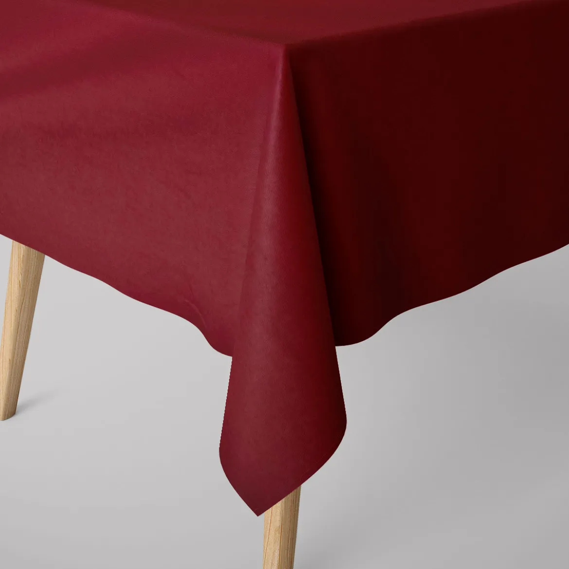 Baumwollstoff Dekostoff Canvas einfarbig bordeaux 1,4m Breite