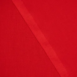 Baumwollstoff Dekostoff Canvas einfarbig tomatenrot 1,4m Breite