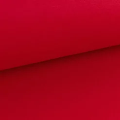 Baumwollstoff Dekostoff Canvas einfarbig rot 1,4m Breite