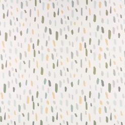 Baumwollstoff Dekostoff Halbpanama Striche weiß grün blau grau beige 1,40m Breite