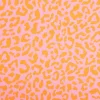 Baumwollstoff Dekostoff Halbpanama Digitaldruck Leo pink orange 1,40m Breite