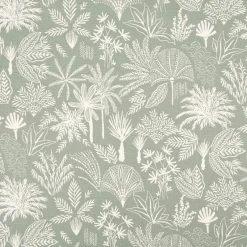 Baumwollstoff Dekostoff Haute-Savoie Halb-Panama Agave salbei-grün 155cm Breite