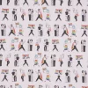 Baumwollstoff Digitaldruck Patchworkstoff Love is Love LGBTQ weiß bunt 1,40m Breite