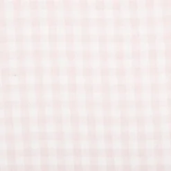 Baumwollstoff gebürstet Karos garngefärbt rosa 1,45m Breite