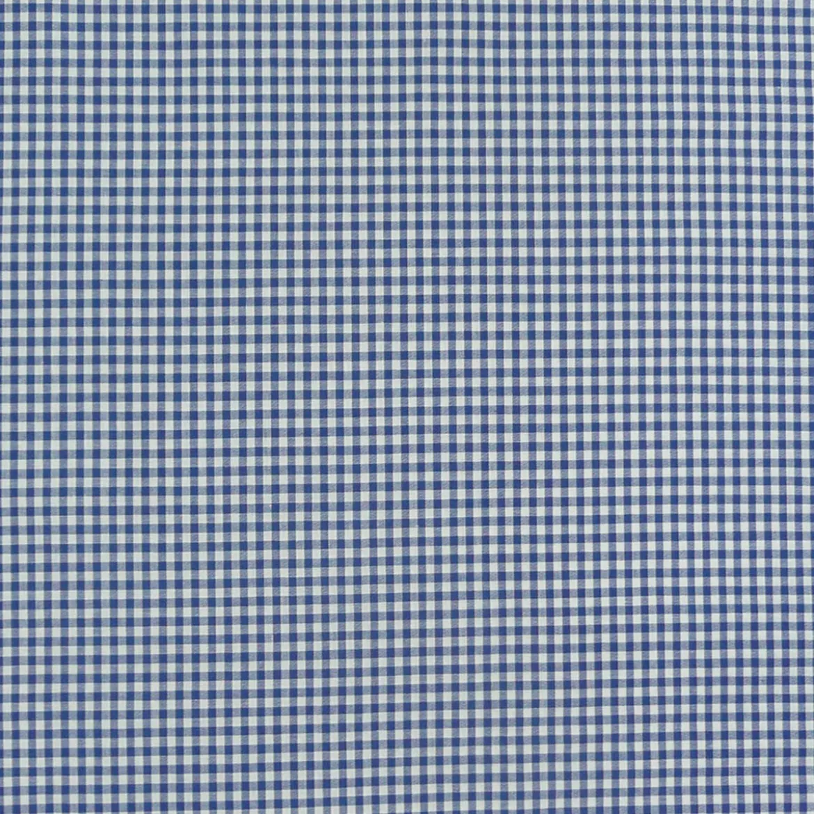 Baumwollstoff kariert weiß royalblau 5mm
