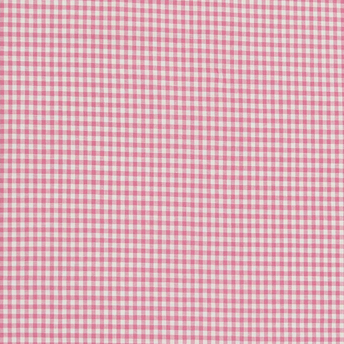 Baumwollstoff kariert weiß rosa 5mm