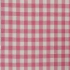 Baumwollstoff kariert weiß rosa 16mm 1,4m Breite