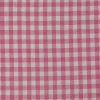 Baumwollstoff kariert weiß rosa 9mm