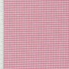 Baumwollstoff kariert weiß rosa 2mm 1,4m Breite