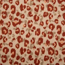 Baumwollstoff Karlia Leo beige braun 1,47m Breite