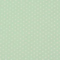 Baumwollstoff Mini Sterne mint weiß