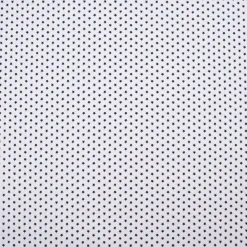 Baumwollstoff Mini Sterne weiß dunkelblau 1,40m Breite